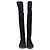 Botas altas de ante negro Stuart Weitzman - vista 2