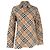 Burberry Vintage Check Hemd aus beigefarbener Baumwolle