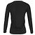 Salvatore Ferragamo Ferragamo Strickpullover aus schwarzem Kaschmir mit Wellenausschnitt - Ansicht 3