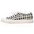 Sneakers Goldie di Stuart Weitzman in tweed multicolore - vista 2