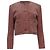 Chloé Chaqueta corta de pana en algodón rosa Castaño