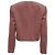 Chloé Chaqueta corta de pana en algodón rosa Castaño - vista 4