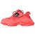 Everyday Baskets Balenciaga Triple S semelle transparente en polyester rouge - vue 2