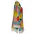 Mini abito stampato Enzo di Staud in lino multicolore - vista 2
