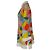 Mini abito stampato Enzo di Staud in lino multicolore - vista 4