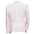 Balmain Double-Breasted Blazer in Light Pink Viscose - view 3