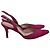 Décolleté slingback a punta Stuart Weitzman in scamosciato rosa Marrone