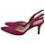Décolleté slingback a punta Stuart Weitzman in scamosciato rosa Marrone - vista 5