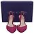Décolleté slingback a punta Stuart Weitzman in scamosciato rosa Marrone - vista 6