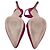 Décolleté slingback a punta Stuart Weitzman in scamosciato rosa Marrone - vista 8