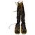 Sandali gladiatore con lacci Babies Tall di Saint Laurent in scamosciato beige - vista 3