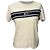 T-shirt in cotone bianco con logo ricamato Dior