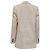 Blazer Tilia a righe con un bottone Vanessa Bruno in lino ecru Bianco Crudo - vista 4