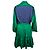 Sandro Mini-Hemdkleid mit Print aus Multicolour-Polyester Mehrfarben - Ansicht 3