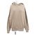 Autre Marque Crepuscule Kapuzenpullover aus Kaschmir-Mischung Braun