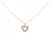 Autre Marque Collana con Diamanti Au750 Rosa