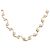 Autre Marque Collana con Diamanti Au750 D'oro