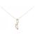 Autre Marque Collana con Diamanti Au750 Rosa