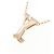 Autre Marque Au750 Initial Y Diamant-Halskette Pink - Ansicht 4