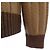 Suéter de lana camel con rayas Web Gucci Castaño - vista 6