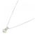 Autre Marque Collana in oro bianco Pt900 Au750 e diamanti Argento - vista 2