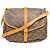 Louis Vuitton Saumur Monogram Canvas 35 Marrone