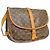 Louis Vuitton Saumur Monogram Canvas 35 Marrone - vista 2