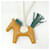 Hermès Hermes Rodeo Accessorio Charm PM Marrone Multicolore - vista 2