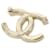 Spilla Chanel ABB266 Oro e Bianco D'oro  - vista 2