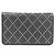 Chanel AP0023 Black Leather Chain Wallet Schwarz - Ansicht 2