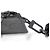 Borsa a tracolla Louis Vuitton Monogram Shadow Gaston Wearable Wallet Nero - vista 5