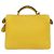 Borsa Fendi Selleria Peekaboo I.C.U. Small Giallo - vista 2