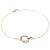 Bracciale Cartier Trinity Limited Edition Rosa Bianco Giallo - vista 3