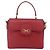 Salvatore Ferragamo Gancini Leather Rosso