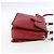 Salvatore Ferragamo Gancini Leather Rosso - vista 4