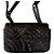 Gucci GG Marmont Flap Matelassé Patent Mini Nero