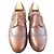 JM Weston J.M. Weston Scarpe Richelieu Wingtip in Pelle Marrone