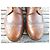 JM Weston J.M. Weston Scarpe Richelieu Wingtip in Pelle Marrone - vista 2