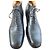 Botines J.M. Weston de piel negra Cap-Toe Negro