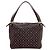 Borsa Louis Vuitton M40573 Ballade PM Grigio antracite