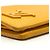 Louis Vuitton M81811 LV Aerogram Portefeuille Brazza NM Cartera Dorado Naranja - vista 8