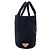 Borsa Tote 2-Way in Canapa nero Prada - vista 3