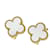 Van Cleef & Arpels Vintage Alhambra Mother of Pearl Earrings  - view 1