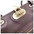 Borsa 2-Way con borchie Valentino Marrone scuro - vista 9