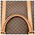 Céline Celine Macadam Pattern Leather Briefcase Brown - view 12