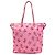 Borsa a 2 vie con motivo floreale Prada Rosa - vista 2
