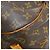 Louis Vuitton Saumur Monogram Canvas 35 Marrone - vista 7