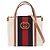 Gucci Interlocking G Web Canvas Mini Bege