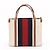 Gucci Interlocking G Web Canvas Mini Bege - vista 2