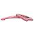 Fermaglio per capelli Gucci con cristalli rosa intrecciati - vista 4